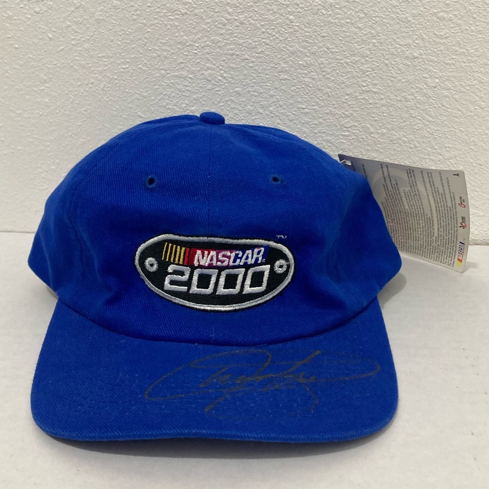 Vintage Nascar 2000 Chase Embroidered Adjustable Baseball Cap Hat Blue